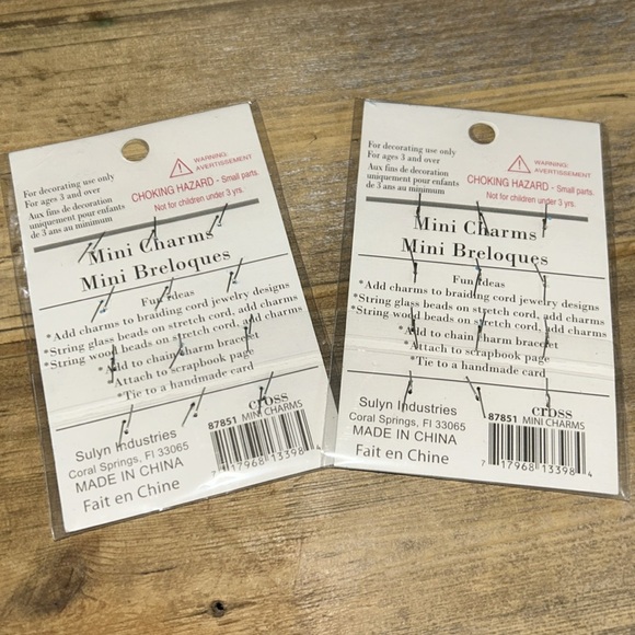 Colorful Cross Mini Charms - Picture 2 of 3